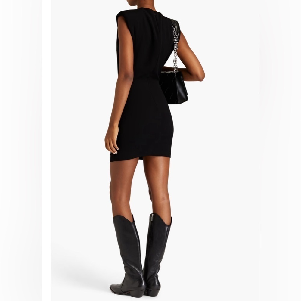 IRO Hivi ruched crepe mini dress - Picture 2 of 10